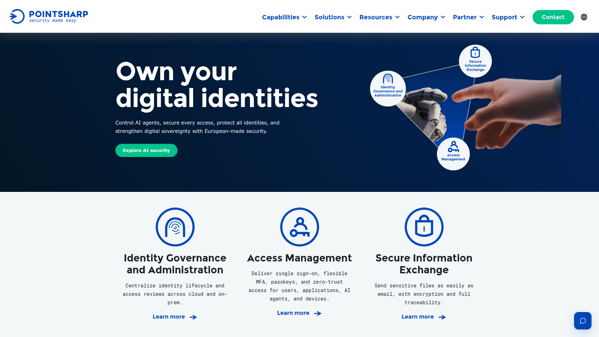 Cryptshare homepage