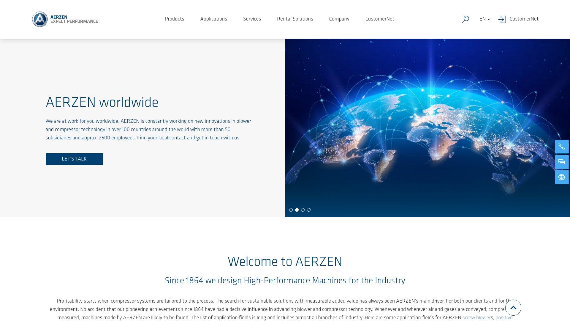 AERZEN homepage